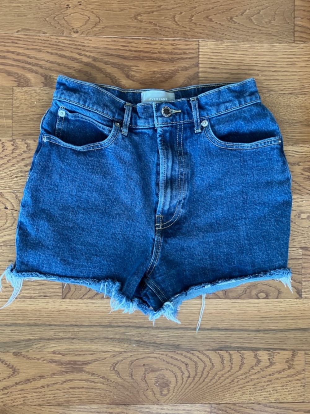 Everlane | The Way-High Denim Shorts | High Rise | Size 25 | 2.5" Inseam